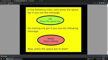 Behavioral Task in Psytoolkit