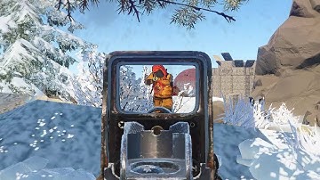 When you Solo roam with L96 in Rust