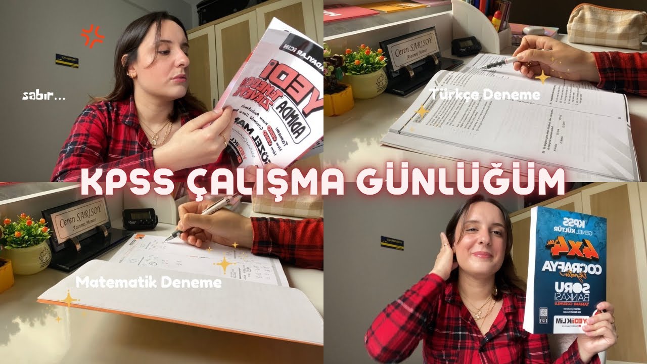 KPSS Çalışma Günlüğüm 72🙏🏻| Son aylarda kendime sabır diliyorum.. #kpss #kpsslisans #studyvlog
