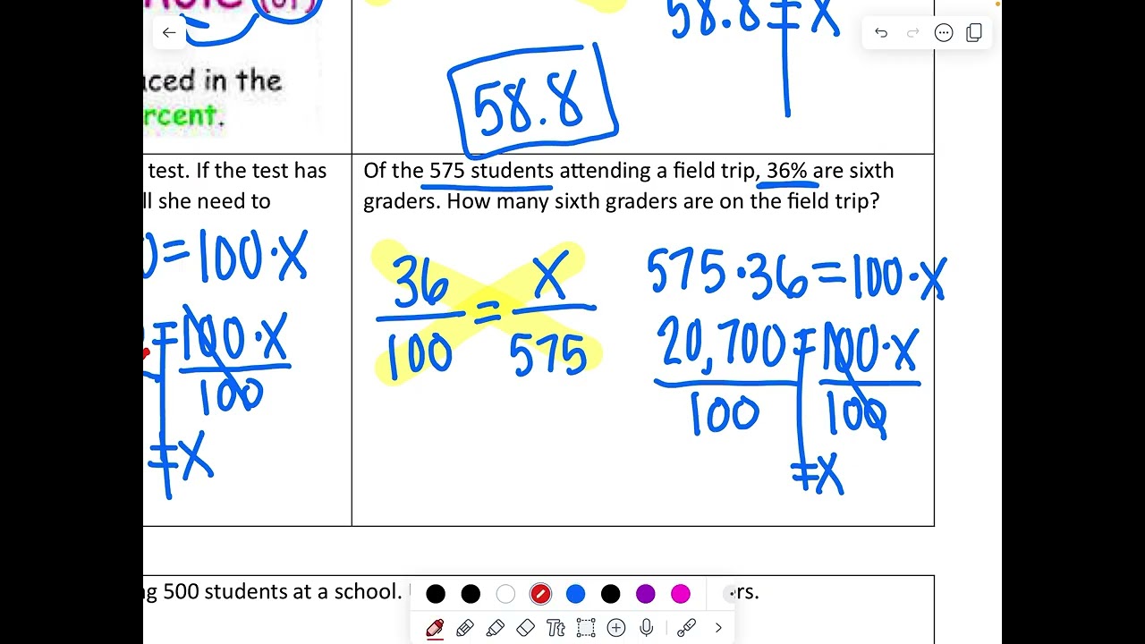 6.5 Percent of a Number