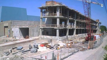 UWM Freshwater Sciences Building Construction Timelapse as of 09-28-2013
