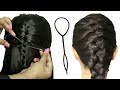 1 minute FRENCH CLASSIC BRAID WITH HAIR TOOL (BEGINNERS MUST WATCH)