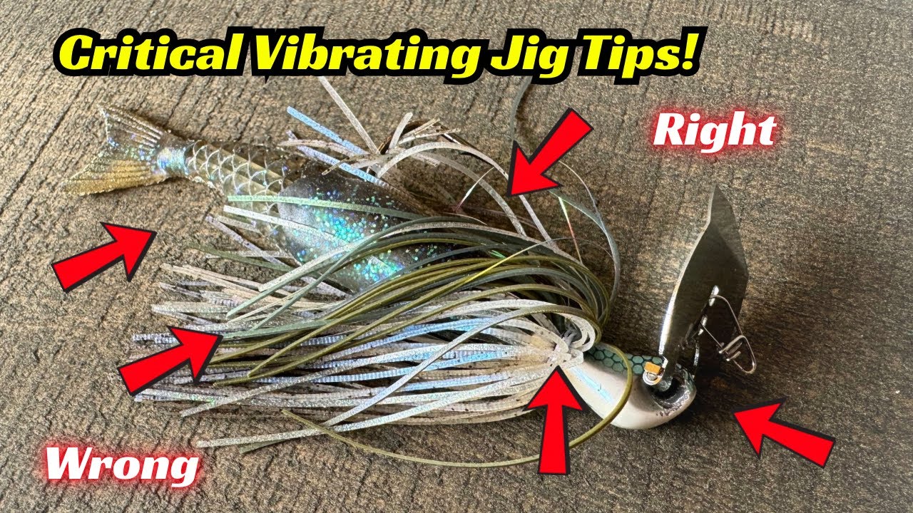 3 Essential Vibrating Jig Tips To Catch More Bass! 3 Essential Vibrating Jig Tips To Catch More Bass!