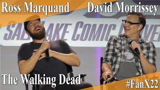 The Walking Dead - Ross Marquand and David Morrissey - Full Panel/Q&A - Salt Lake FanX 2022