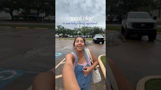 Mini vlog! Come with me to my 36 week baby/midwife appointment! 👶🏻🩷 #minivlog #pregnancyjourney