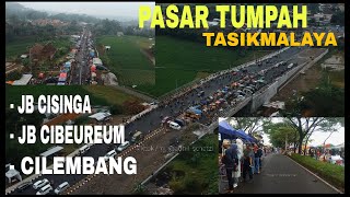 3 PASAR TUMPAH MINGGUAN DI TASIKMALAYA  // DRONE VIEW