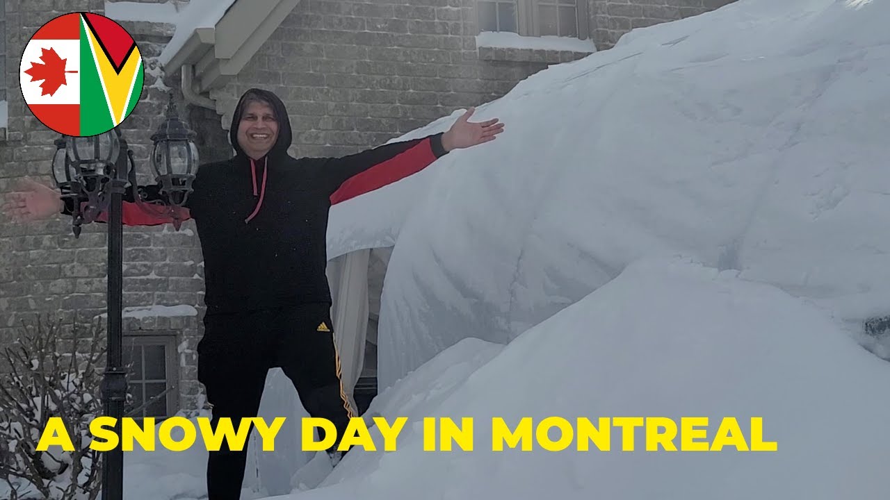 A SNOWY DAY IN MONTRÉAL