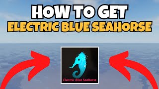 How To Get Electric Blue Seahorse In Fisch Best Locations & Method