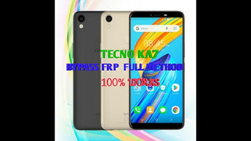 HOW TO BYPASS/REMOVE FRP, FRP LOCK ON TECNO KA7 TECNO SPARK 2 (8.1.0)WITHOUT PC