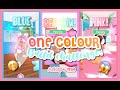 😱 ONE COLOUR BUILD CHALLENGE !! IN ADOPT ME || PREPPY TINY HOME!