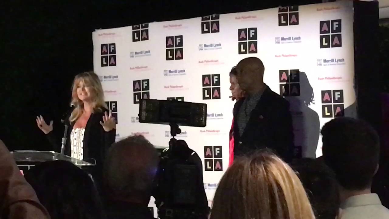 Victoria Summer | Art for Life Event with Goldie Hawn