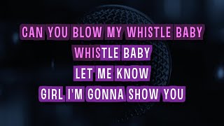 Whistle (Karaoke Version) - Flo Rida | TracksPlanet
