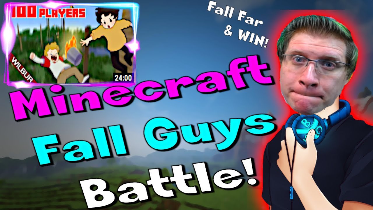 Minecraft, but Fall Guys? Reacting to 
