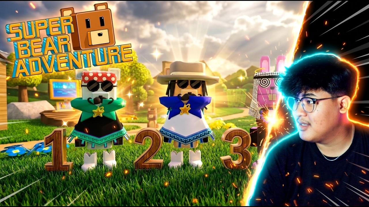 bersenang senang kembali di game super bear adventure versi terbaru!
