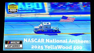 National Anthem For NASCAR Cup Series: 2025 YellaWood 500
