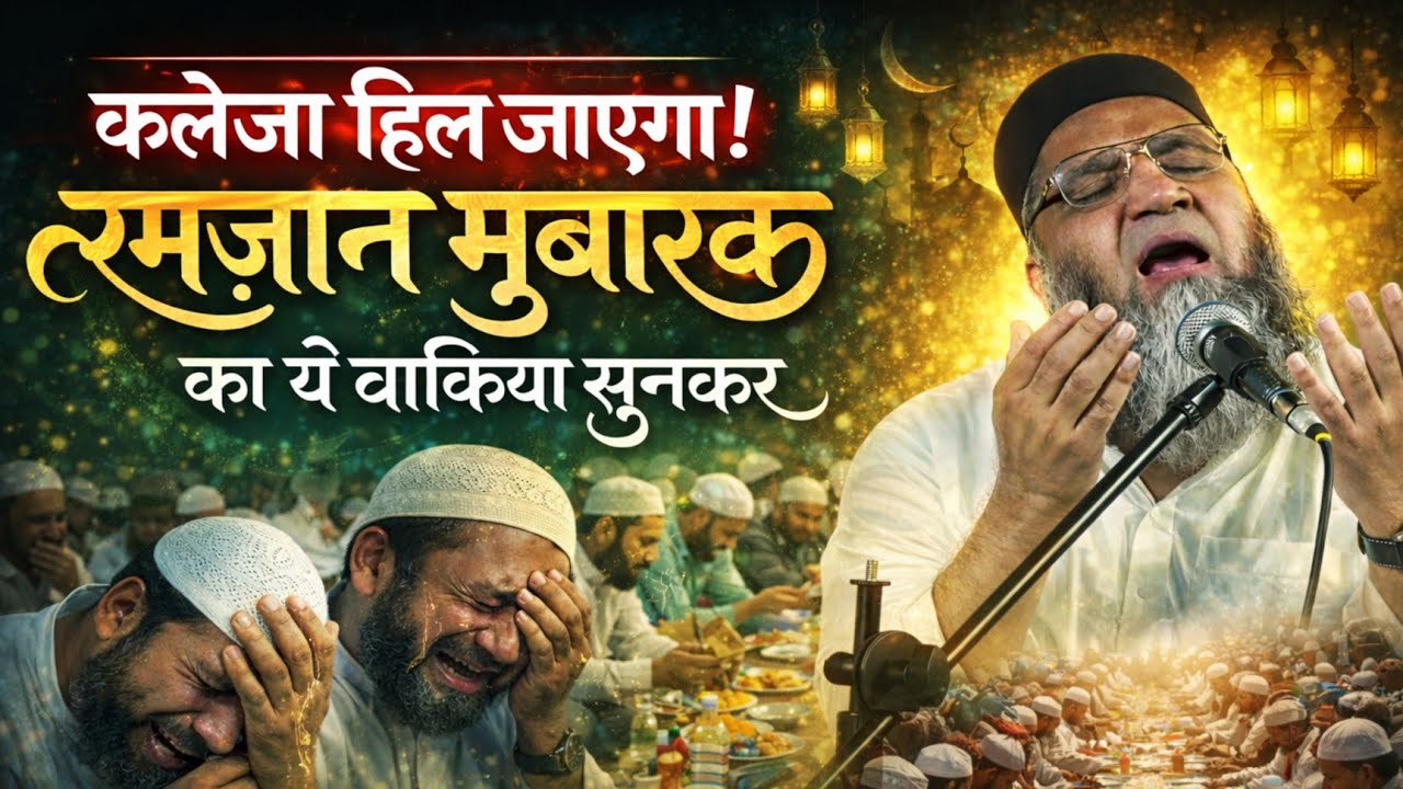 कलेजा हिल जाएगा रमज़ान मुबारक़ का ये वाकिया सुनकर @Qari Ahmad Ali falahi | Ramadan 2026 | Way Of islam