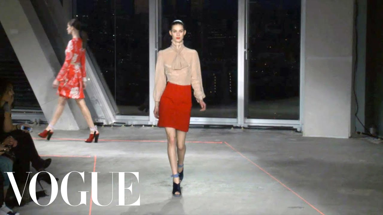 Jonathan Saunders Ready to Wear 2012 Vogue Fashion Week Runway Show