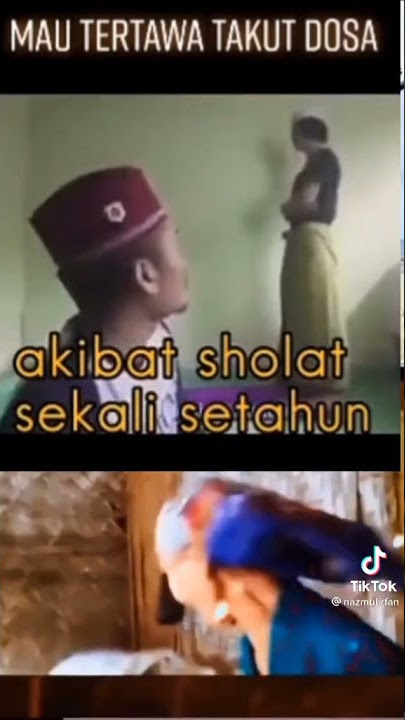 akibat sholat sekali setahun part