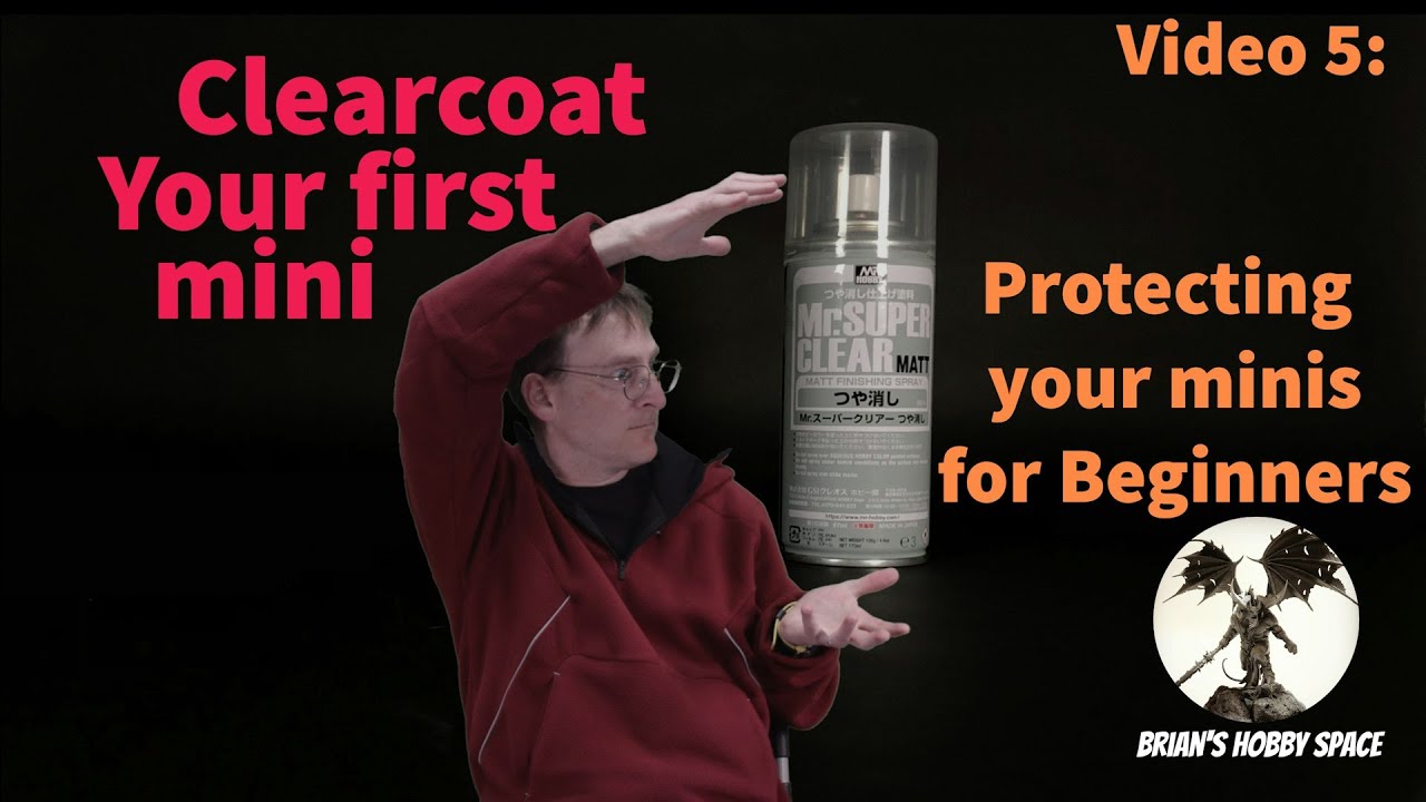 Varnish Clear coat to Protect your Miniatures