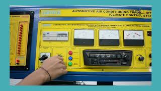 HOW IT WORKS - Automotive Air Conditioning Trainer with Original Dashboard