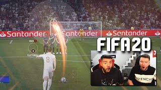 FIFA 20: ULTIMATIVE FREISTOß CHALLENGE 😱😱 BESTEN FREISTÖßE vs WAKEZ