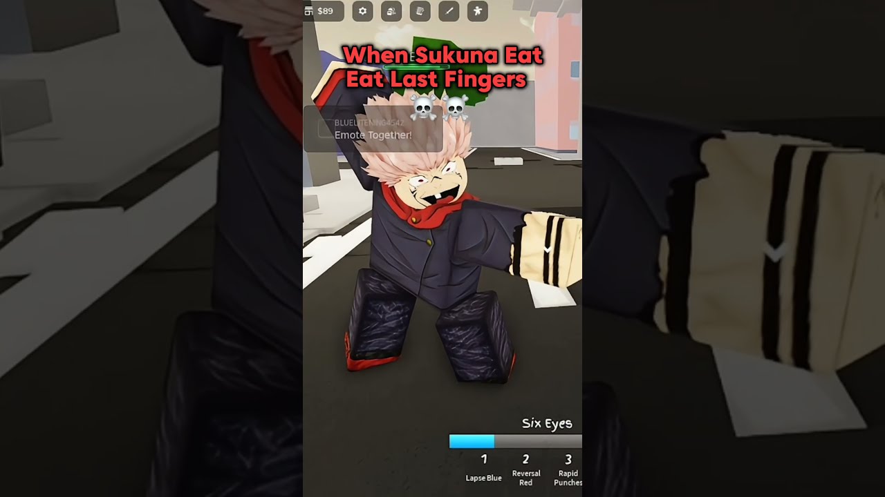 Its Not Sukuna But Goo Gaga Roblox Jujutsushenanigans