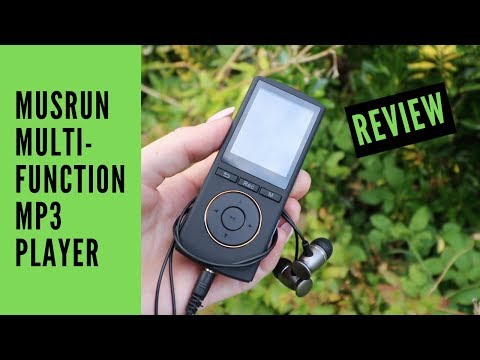 BEST BUDGET PORTABLE MUSIC DEVICE  MUSRUN MULTIFUNCTION MP3 PLAYER VOICE RECORDER FM RADIO REVIEW