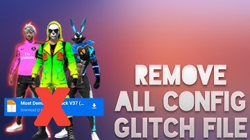 How To delete glitch file ?? Without delete expansion pack || Garena Free Fire 
