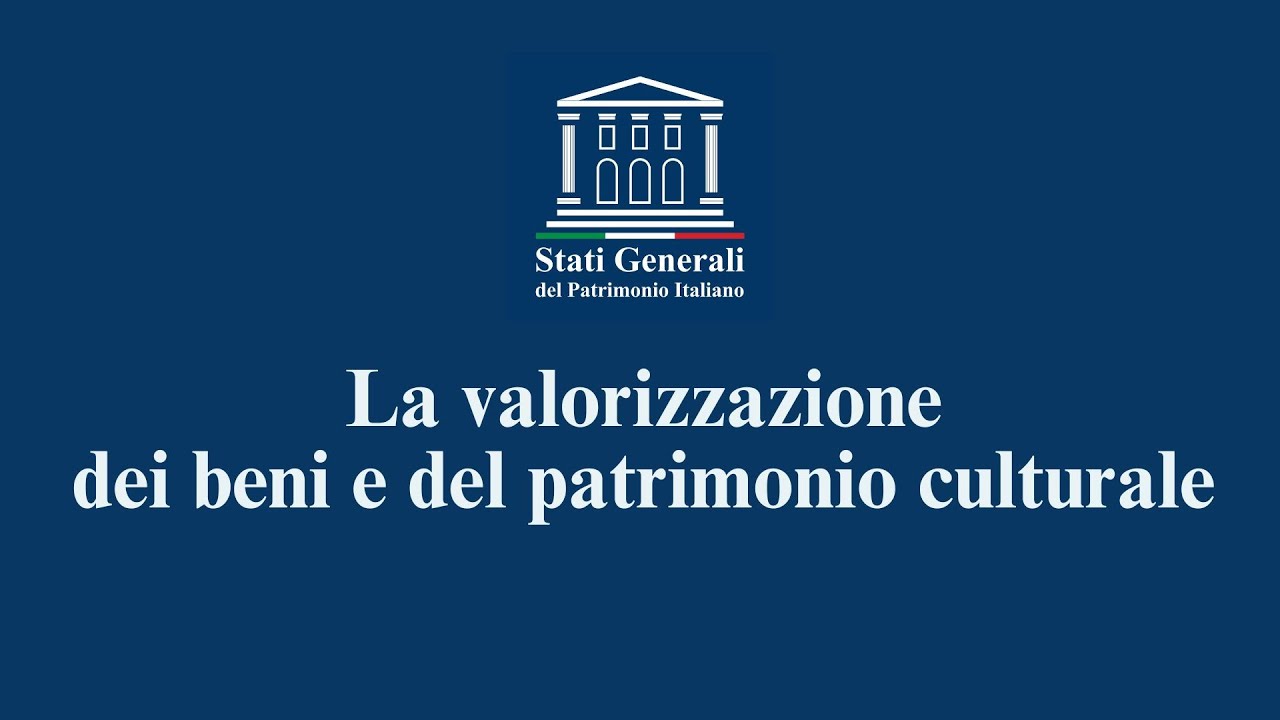 Storia E Tutela Dei Beni Artistici Unifi La valorizzazione dei beni e del patrimonio culturale - YouTube