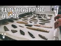 Asmr flintknapping  your brain is evolutionarily wired to love the sound of stone tools