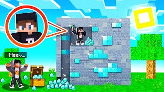 Giant Diamond Block | ماين كرافت: استكشاف الدايموند العملاق?(فجرت العالم)??؟