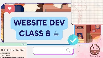 Website Development Class 8: Final Project Example