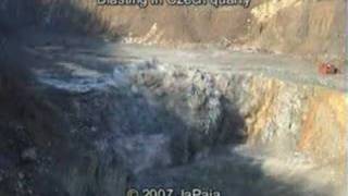 Blasting In Czech Quarry