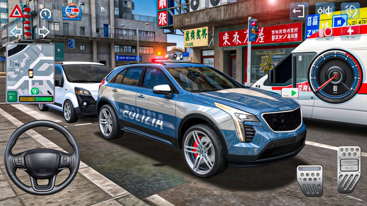 Police Chase and Arrest Bad Driver | Police Car Driving Game | Car game Android Gameplay