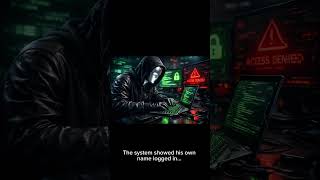 “The login that didn’t exist”😳⌨️ #shorts #youtubeshorts #hackerstory #cybermystery #digitalhorror