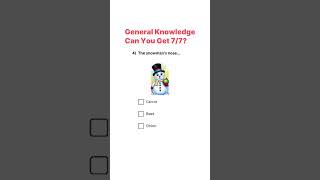 General Knowledge Quiz-How many did you get? #quiz #game #challenge#fyp
