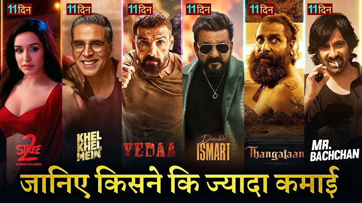 Stree 2 vs Khel Khel Mein Box Office Collection, Thangalaan, Double Ismart, Mr Bachchan, Vedaa