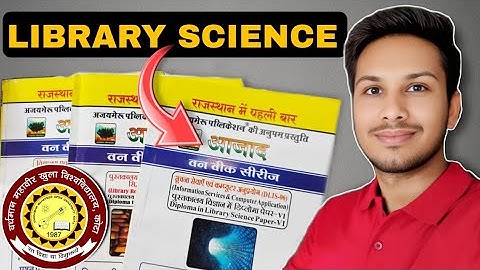 Best One Week Series For Library Science - VMOU DLIS / BLIS 2025.