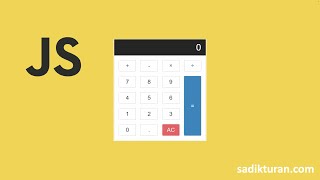 Javascript ile Hesap Makinesi Yapıyoruz!