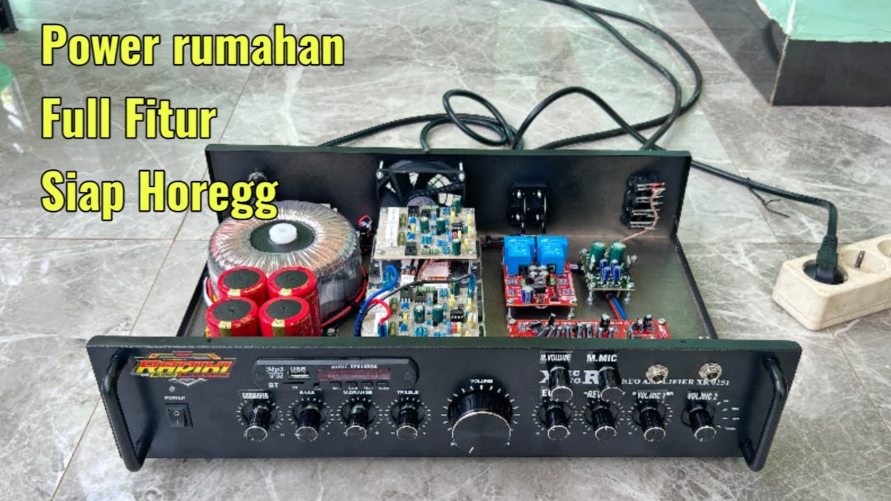 Power Rumahan fitur komplit harga 1,5 juta dengan komponen berkualitas siap horegg