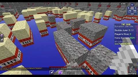 Hypixel: 10 Minute TNT Run Game (Got Arthritis (NOT Clickbait))