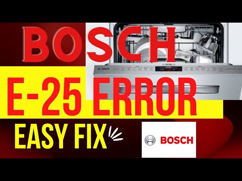 bosch dishwasher keeps beeping