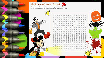 Doing a Halloween Word Search with You! 🍁🎃💀🕷 What can YOU FIND?