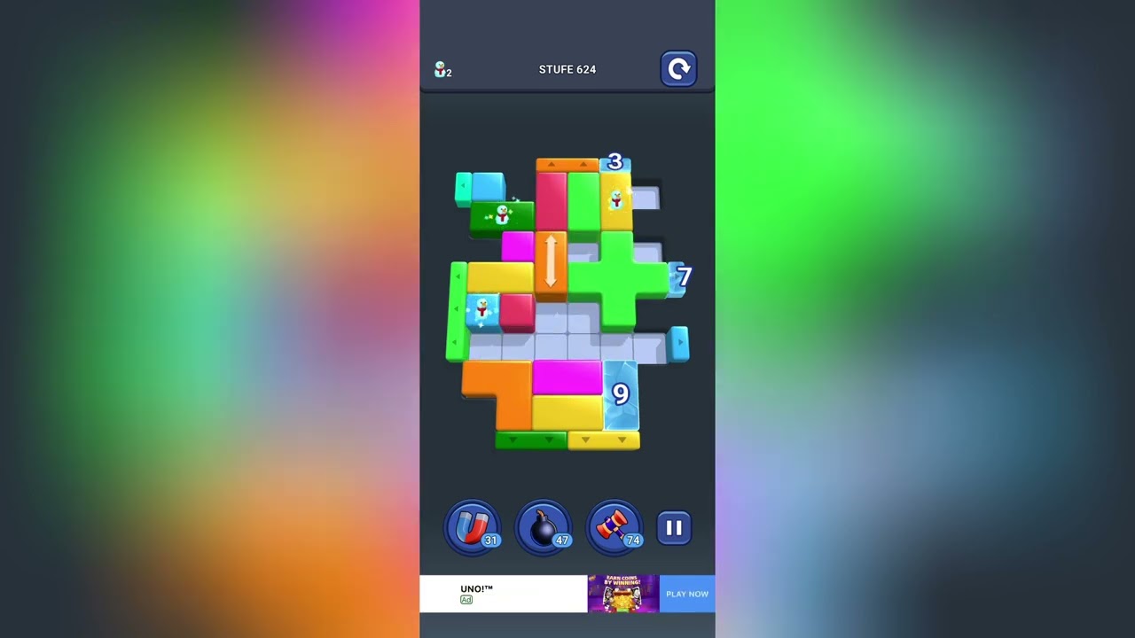 Shape Escape Level 624 Solution Walkthrough 