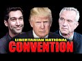 Donald trump addresses the libertarian national convention