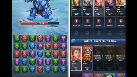 MythWars & Puzzles RPG Match3 - Gameplay walkthrough 1