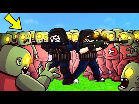 Attacked By 999 999 999 Zombies In Roblox Youtube - roblox videos of pat and jen build to survive