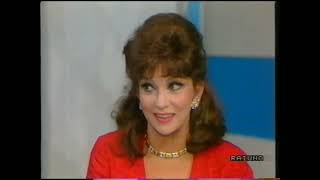 VIA TEULADA 66-1989 LORETTA GOGGI INTERVISTA Gina Lollobrigida