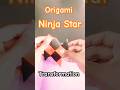 How to make Origami Transforming Ninja Star ⭐✨🤓🤩