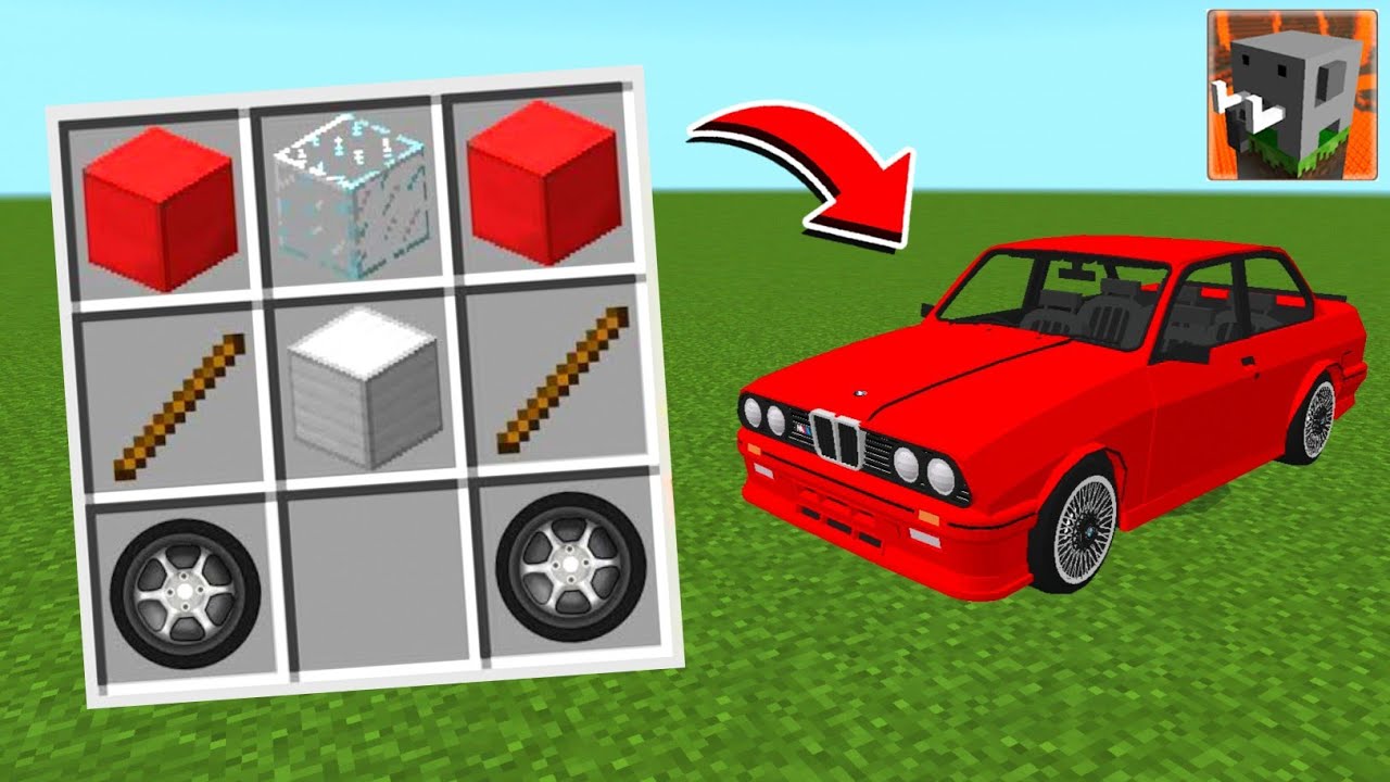 Как сделать рабочую машину в Craftsman